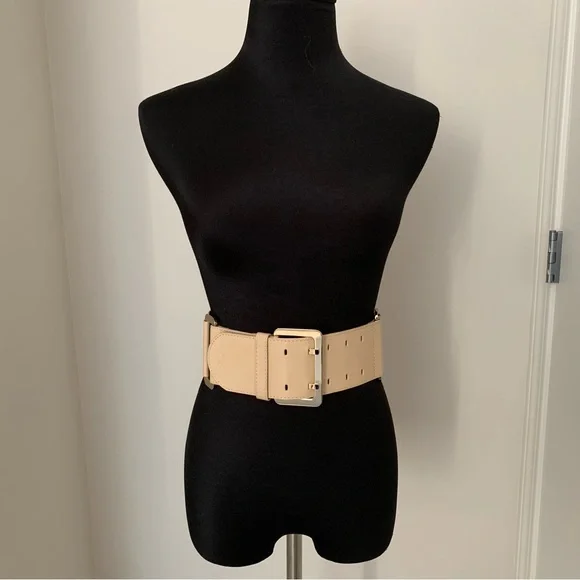 Armani Exchange Tan Extra Wide Designer Belt Amazon.com: Armani Exchange Men main image 2